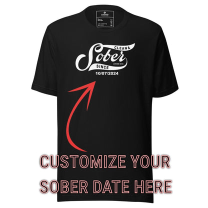 Sober T Shirt | Men's Sober Since