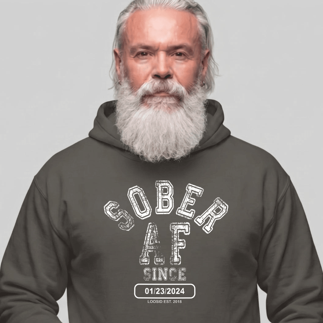 Recovery Hoodie | Unisex Sober AF Since