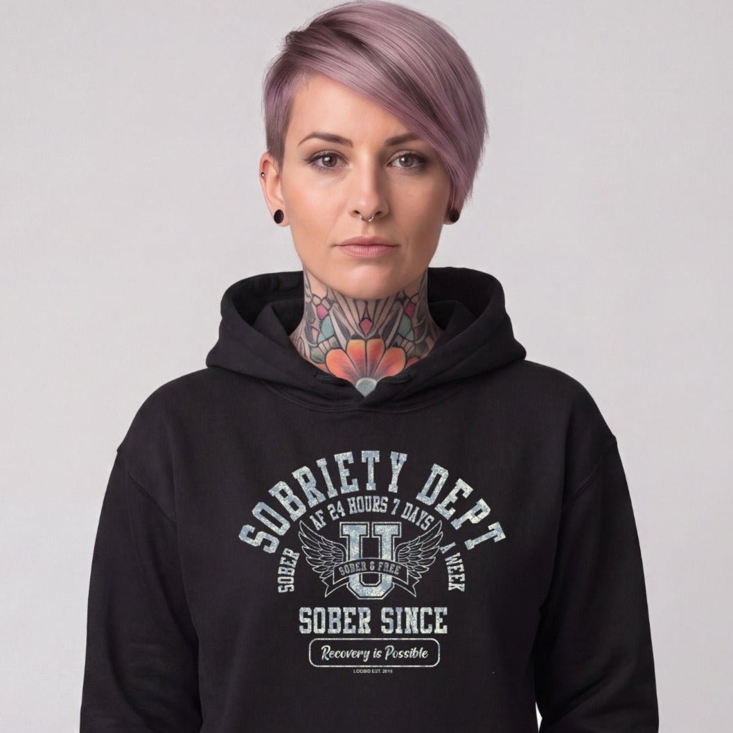 Recovery Hoodie | Women's Sobriety Dept 24/7