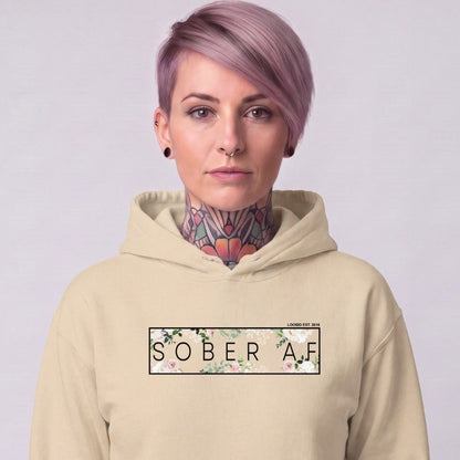Recovery Hoodie | Women's Sober AF Flower