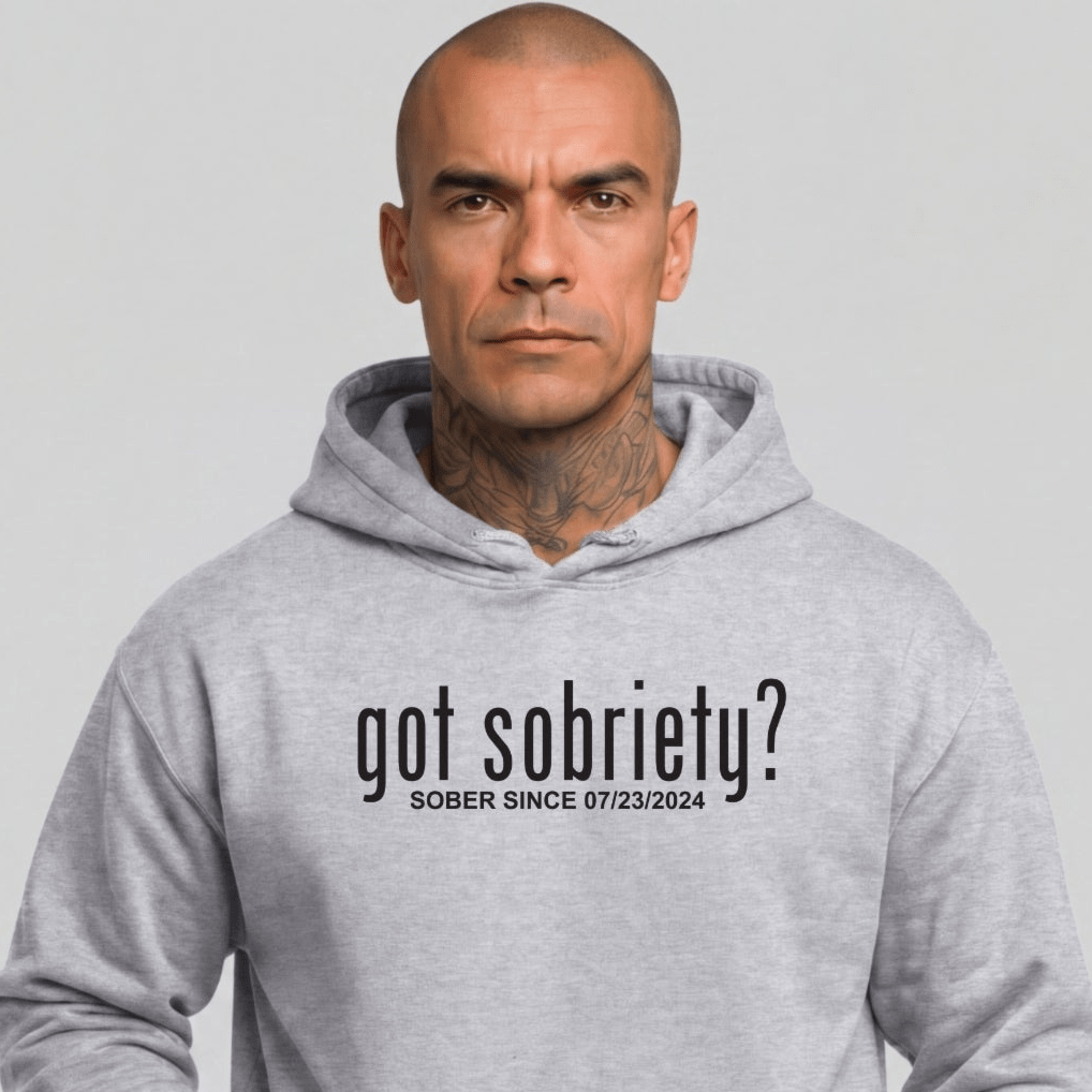 Recovery Hoodie | Men's Got Sobriety? Hoodie