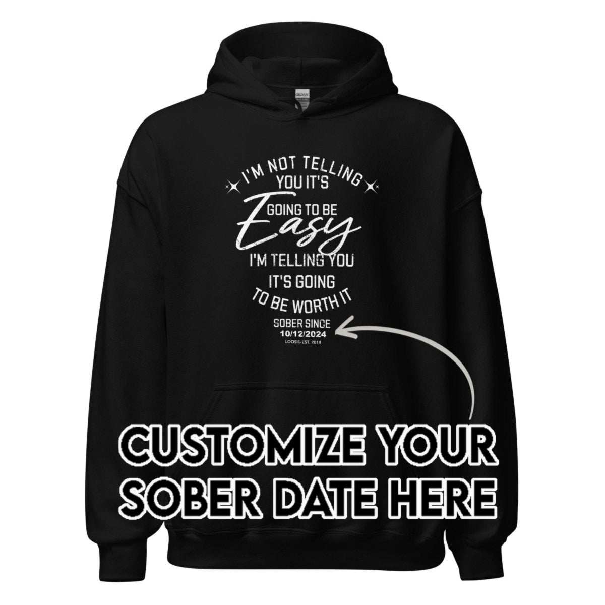 Recovery Hoodie | Unisex I'm Not Telling