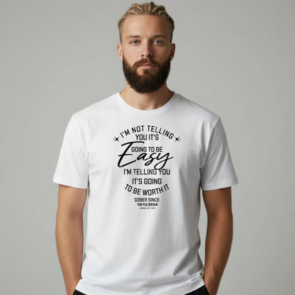 Sober T Shirt | Men's I'm Not Telling