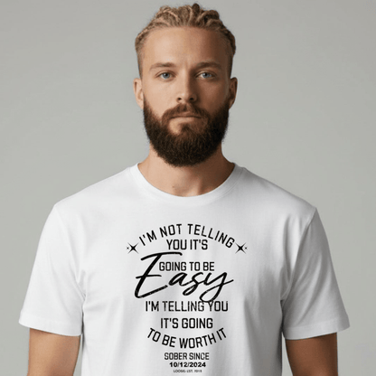 Sober T Shirt | Men's I'm Not Telling