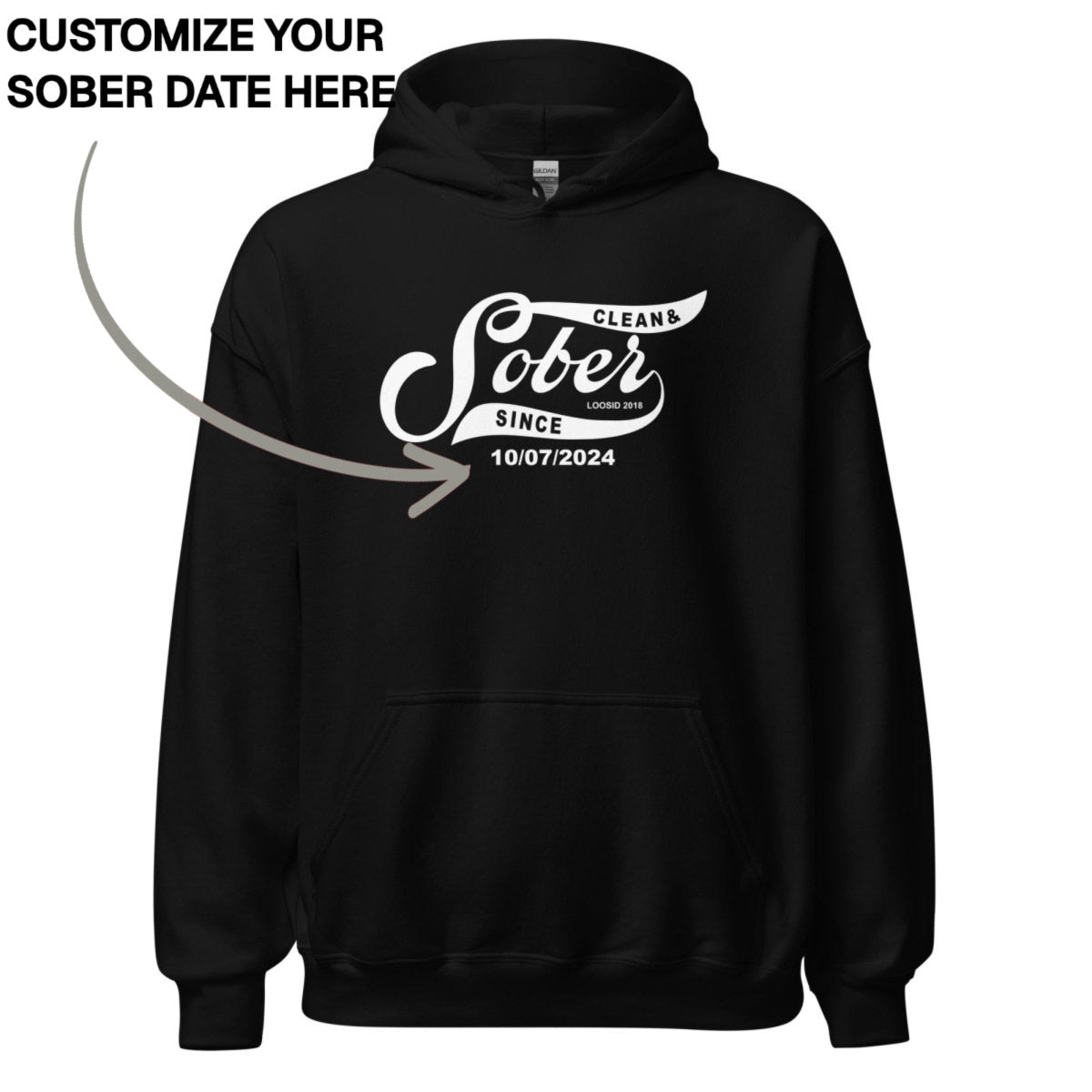 Recovery Hoodie | Women's Sober Since