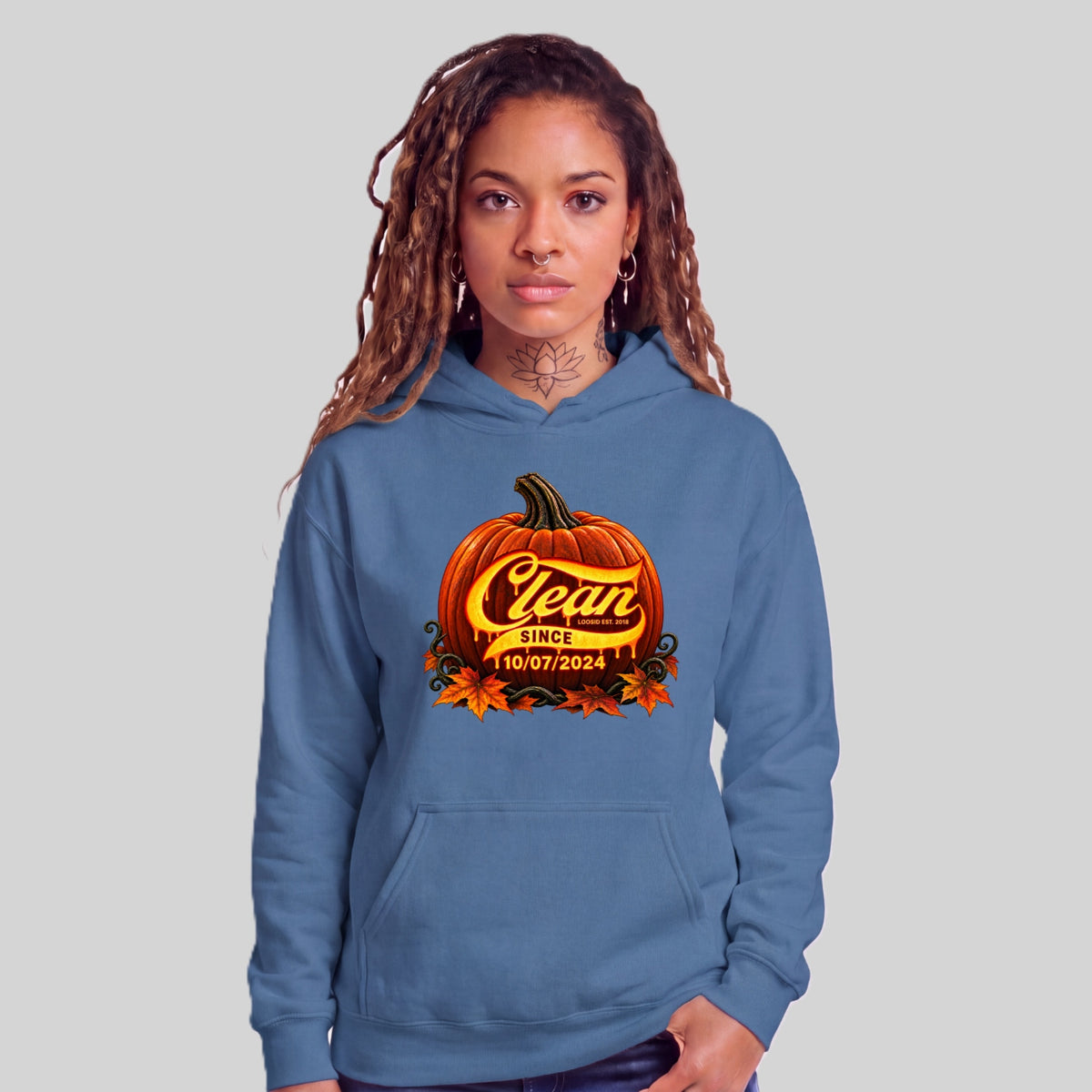 Recovery Hoodie | Women's Clean Since Pumpkin