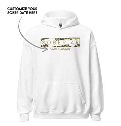 Recovery Hoodie | Unisex Sober AF Camo