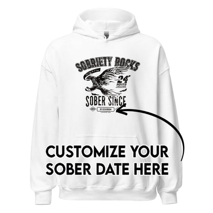 Recovery Hoodie | Men's Sobriety Rocks