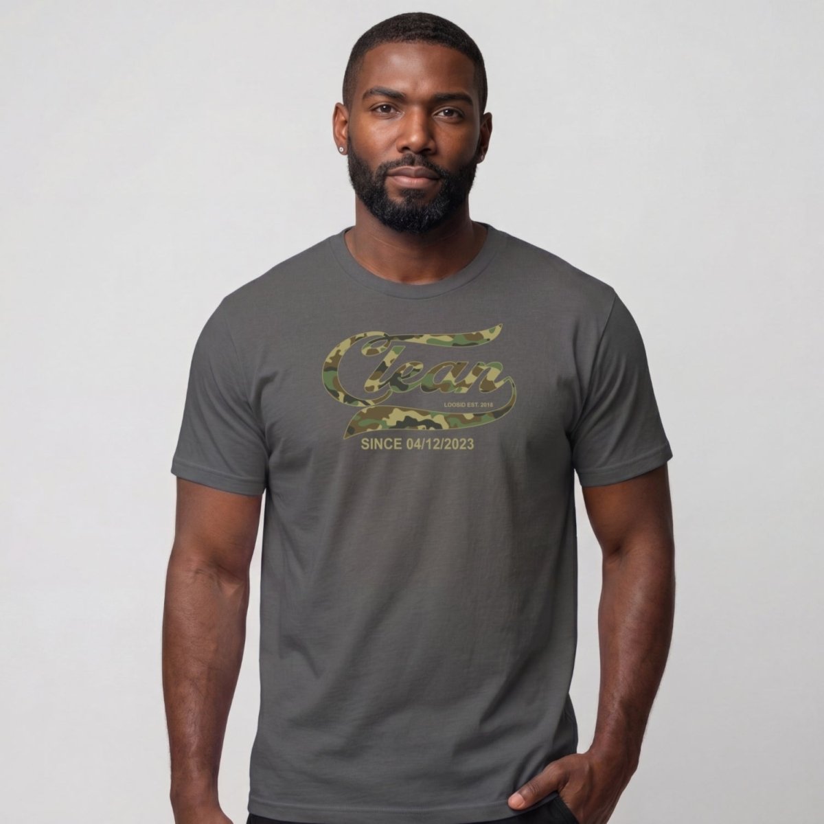 Clean T Shirt | Men's Clean Since Camo