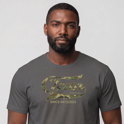 Clean T Shirt | Men's Clean Since Camo