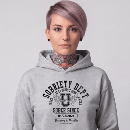 Recovery Hoodie | Women's Sobriety Dept 24/7