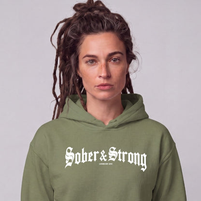 Recovery Hoodie | Women's Old School Sober & Strong
