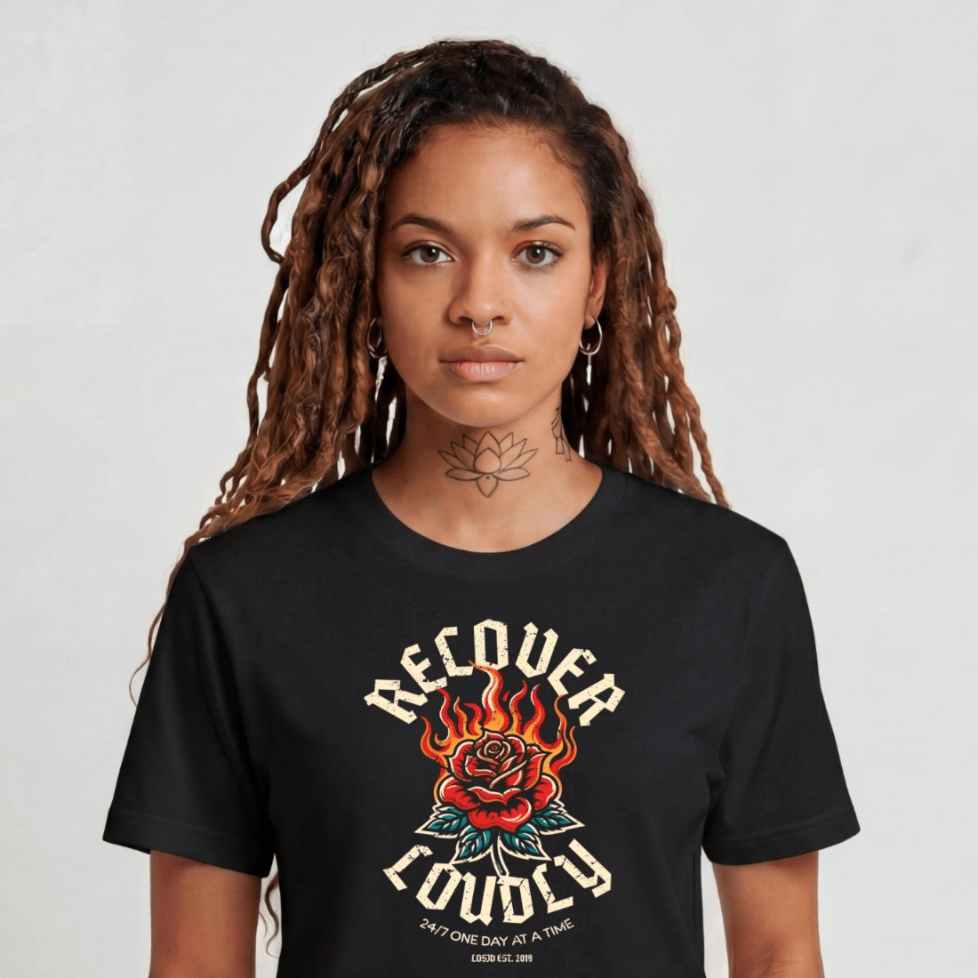 Sober T Shirt | Women's Recover Loudly