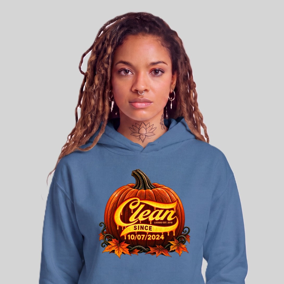 Recovery Hoodie | Women's Clean Since Pumpkin