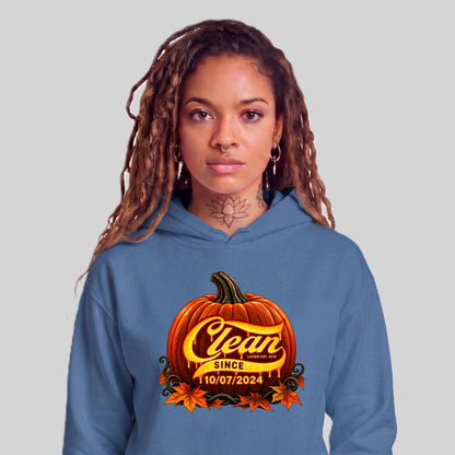 Recovery Hoodie | Women's Clean Since Pumpkin