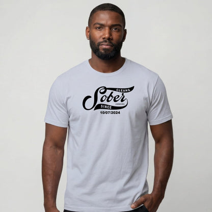 Sober T Shirt | Men's Sober Since Tee