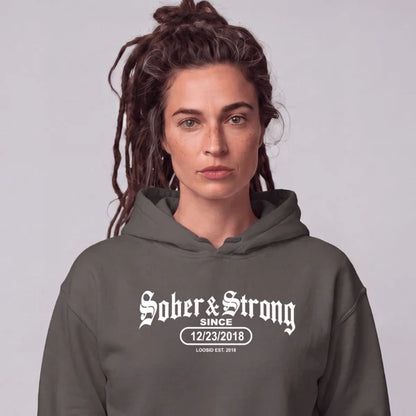 Recovery Hoodie | Unisex Sober & Strong