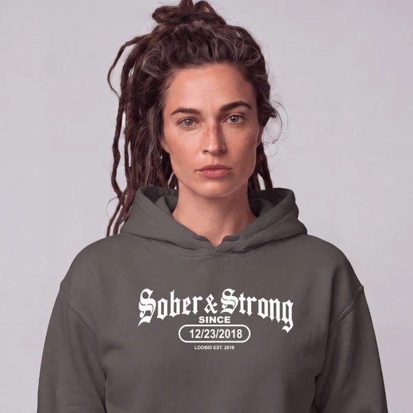 Recovery Hoodie | Unisex Sober & Strong