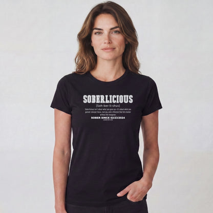 Sober T Shirt | Women's Soberlicious Definition