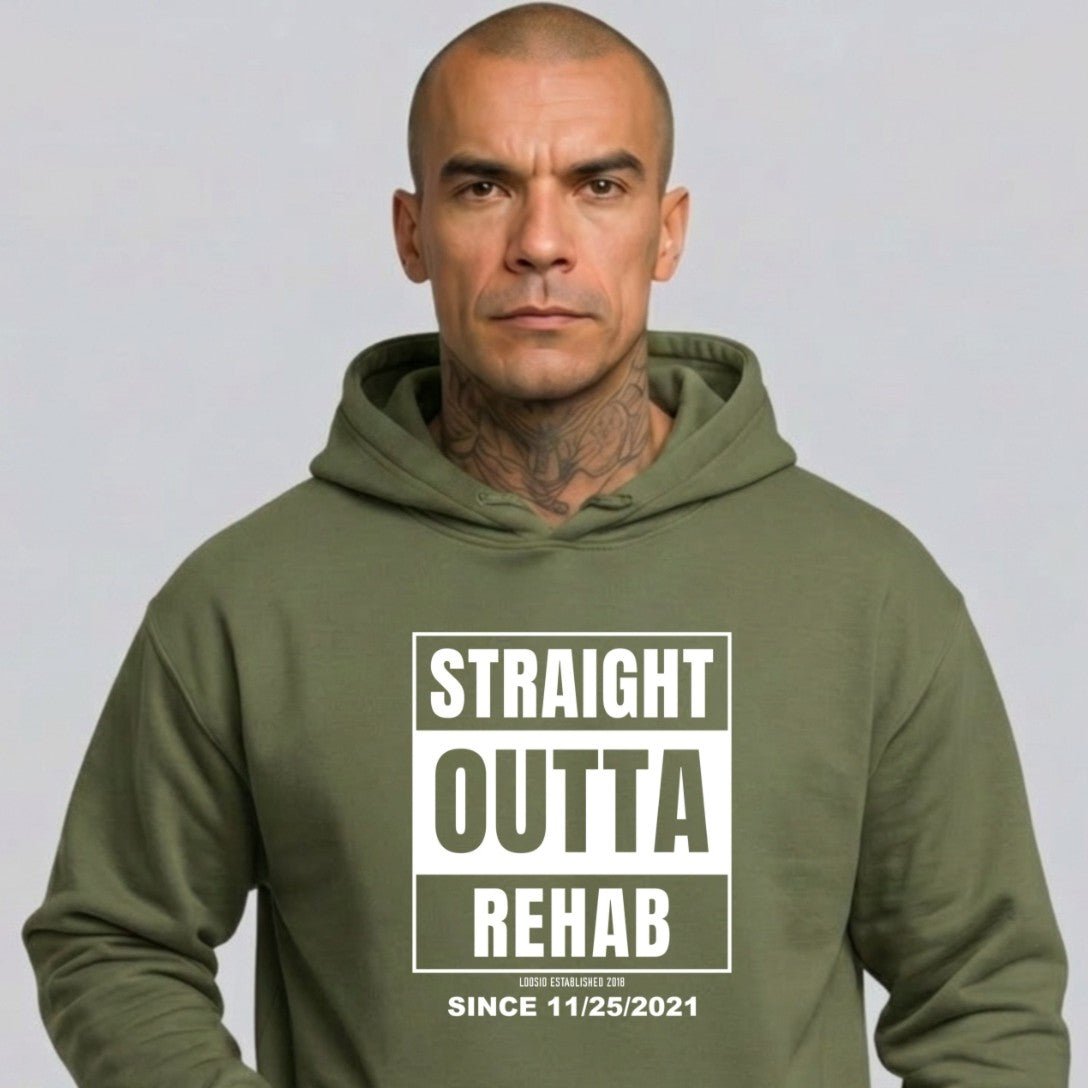 Recovery Hoodie | Men's Straight Outta Rehab