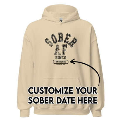 Recovery Hoodie | Women's Sober AF Collegiate