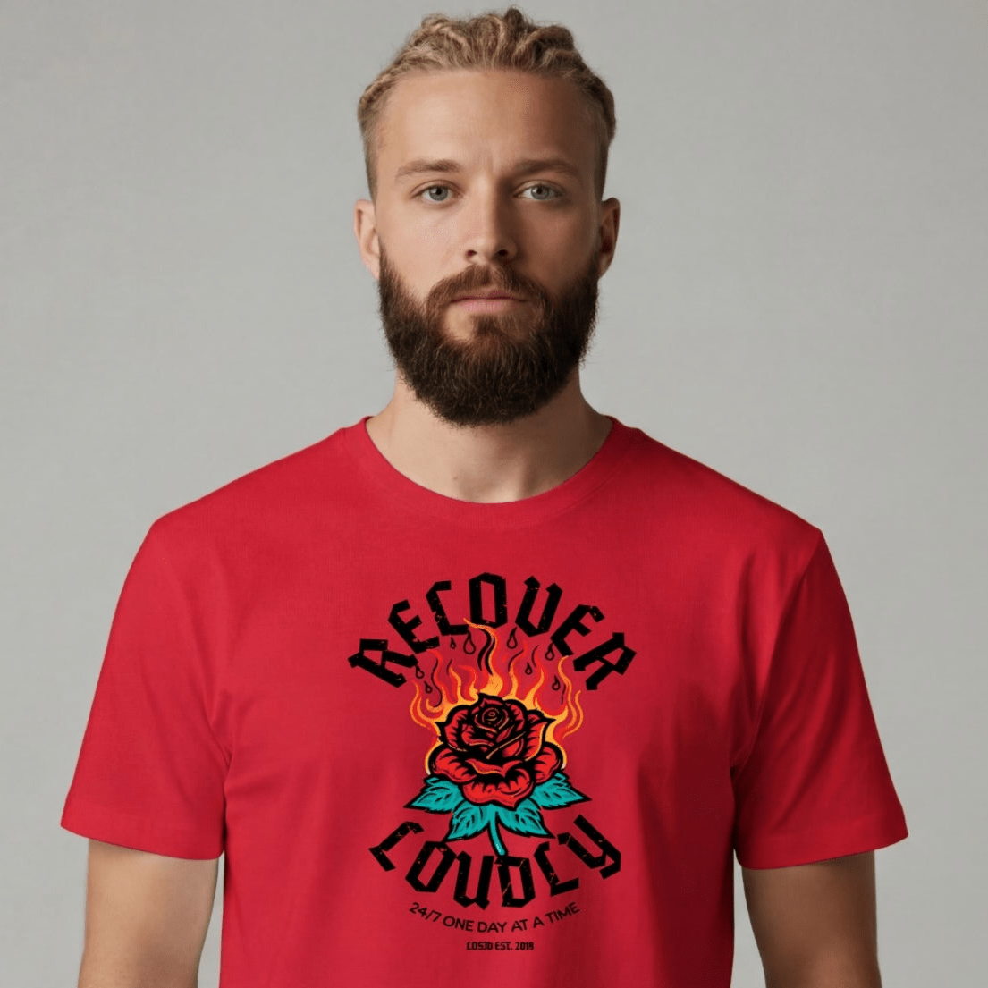Sober T Shirt | Men's Recover Loudly
