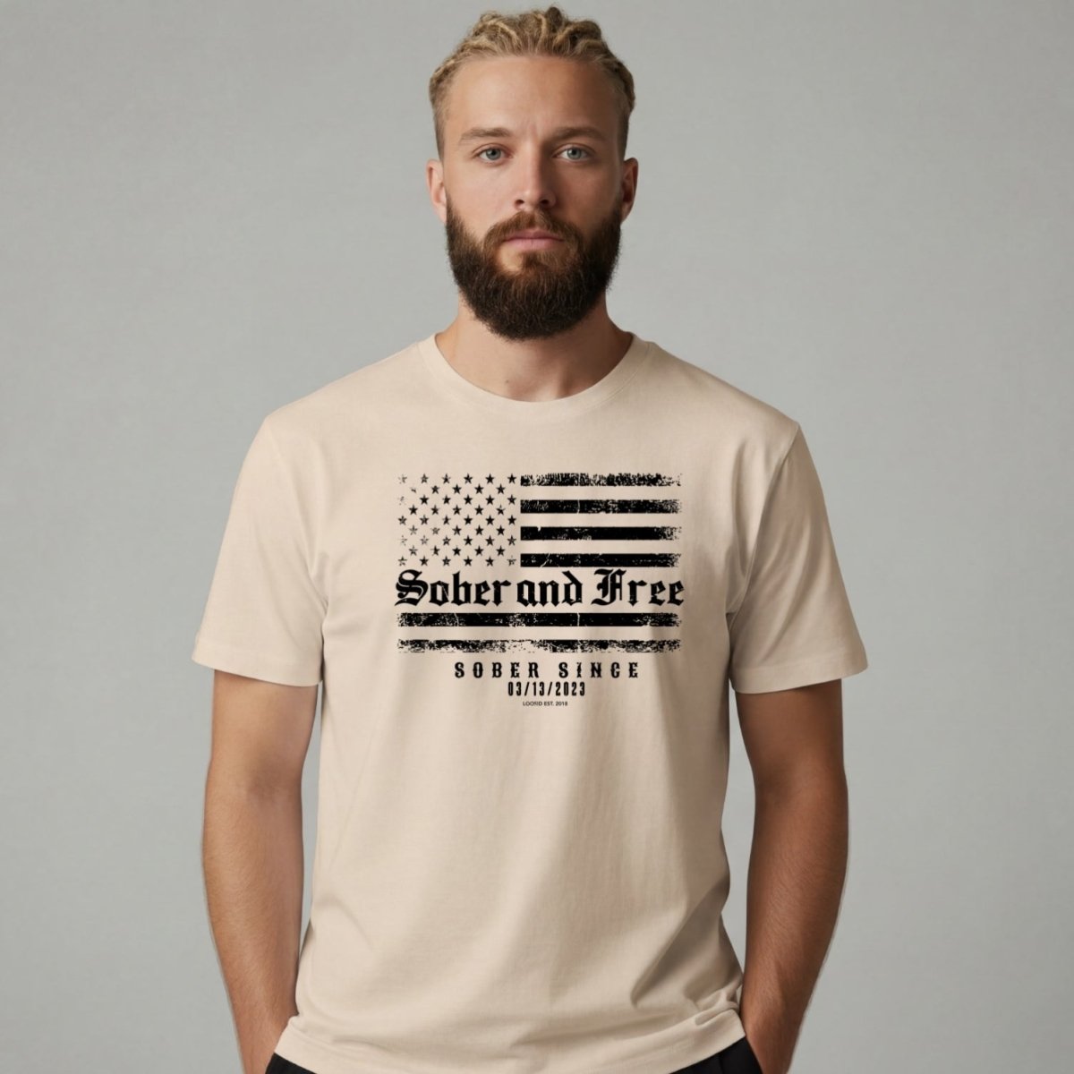 Sober T Shirt | Men's Sober and Free