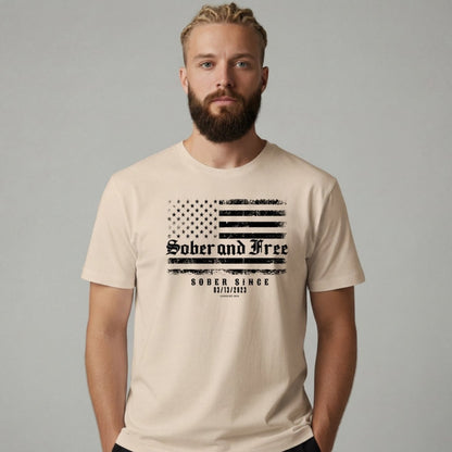 Sober T Shirt | Men's Sober and Free