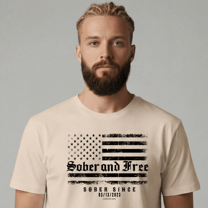 Sober T Shirt | Men's Sober and Free