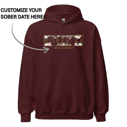 Recovery Hoodie | Women's Sober AF Flower