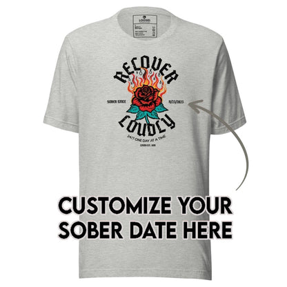 Sober T Shirt | Men's Recover Loudly