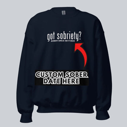 Got Sobriety Recovery Hoodie fit detail (view 9)
