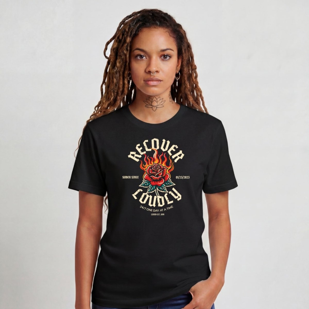 Sober T Shirt | Women's Recover Loudly