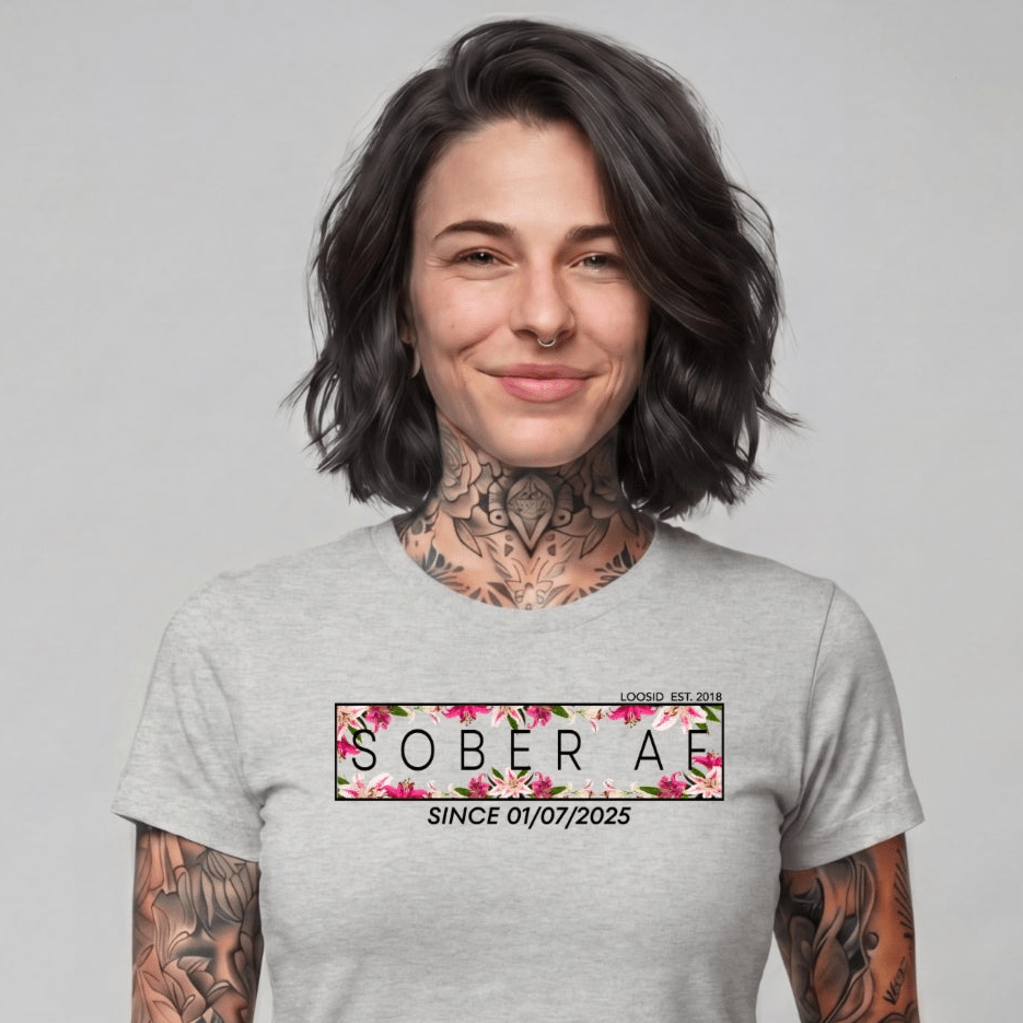 Sober T Shirt | Women's Sober AF Tee