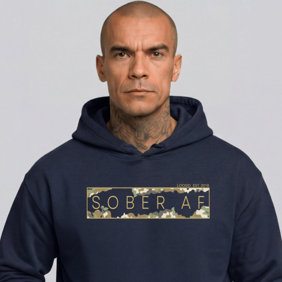 Recovery Hoodie | Men's Sober AF Camo