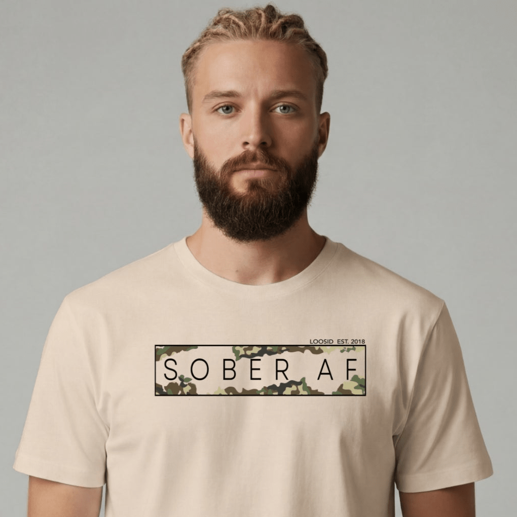 Sober T Shirt | Men's Sober AF Camo