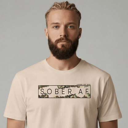 Sober T Shirt | Men's Sober AF Camo