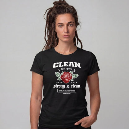 Clean T Shirt | Clean Girl Gang – Strong & Clean