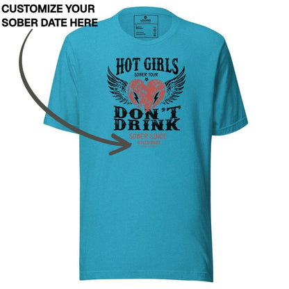 Sober T Shirt | Women's Hot Girls Don't Drink