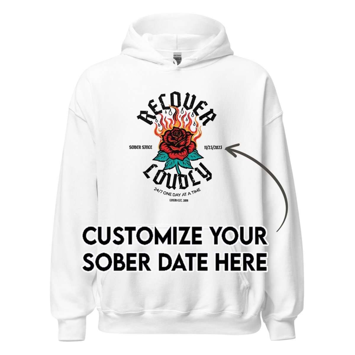 Recovery Hoodie | Men's Recover Loudly