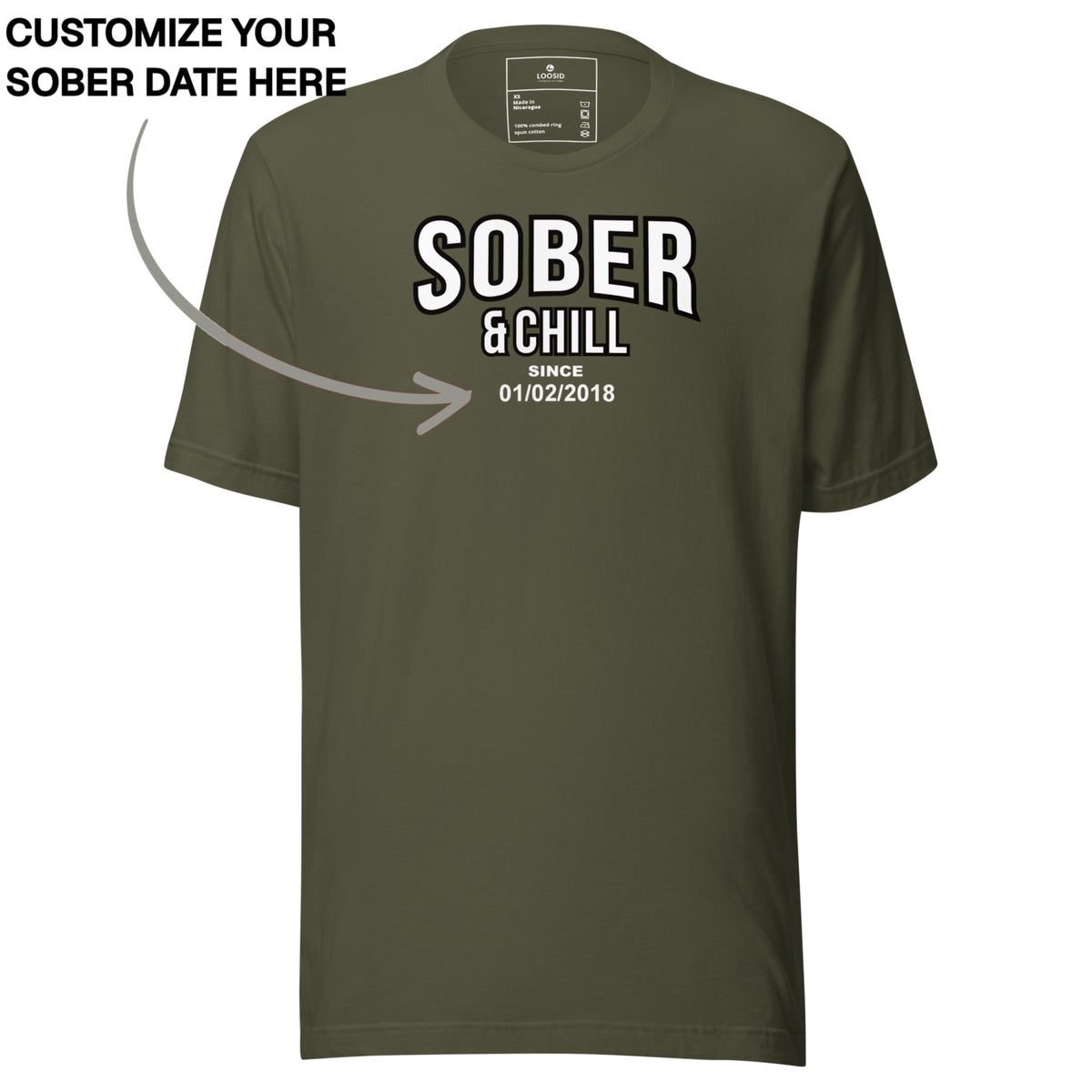 Sober T Shirt | Men's Sober and Chill