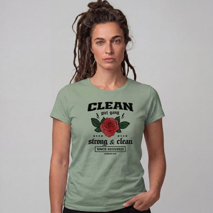 Clean T Shirt | Clean Girl Gang – Strong & Clean