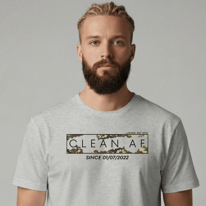 Clean T Shirt | Men's Clean AF Camo