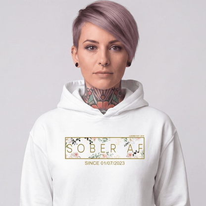 Recovery Hoodie | Women's Sober AF Flower