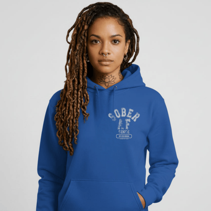 classic sober merchandise recovery hoodie