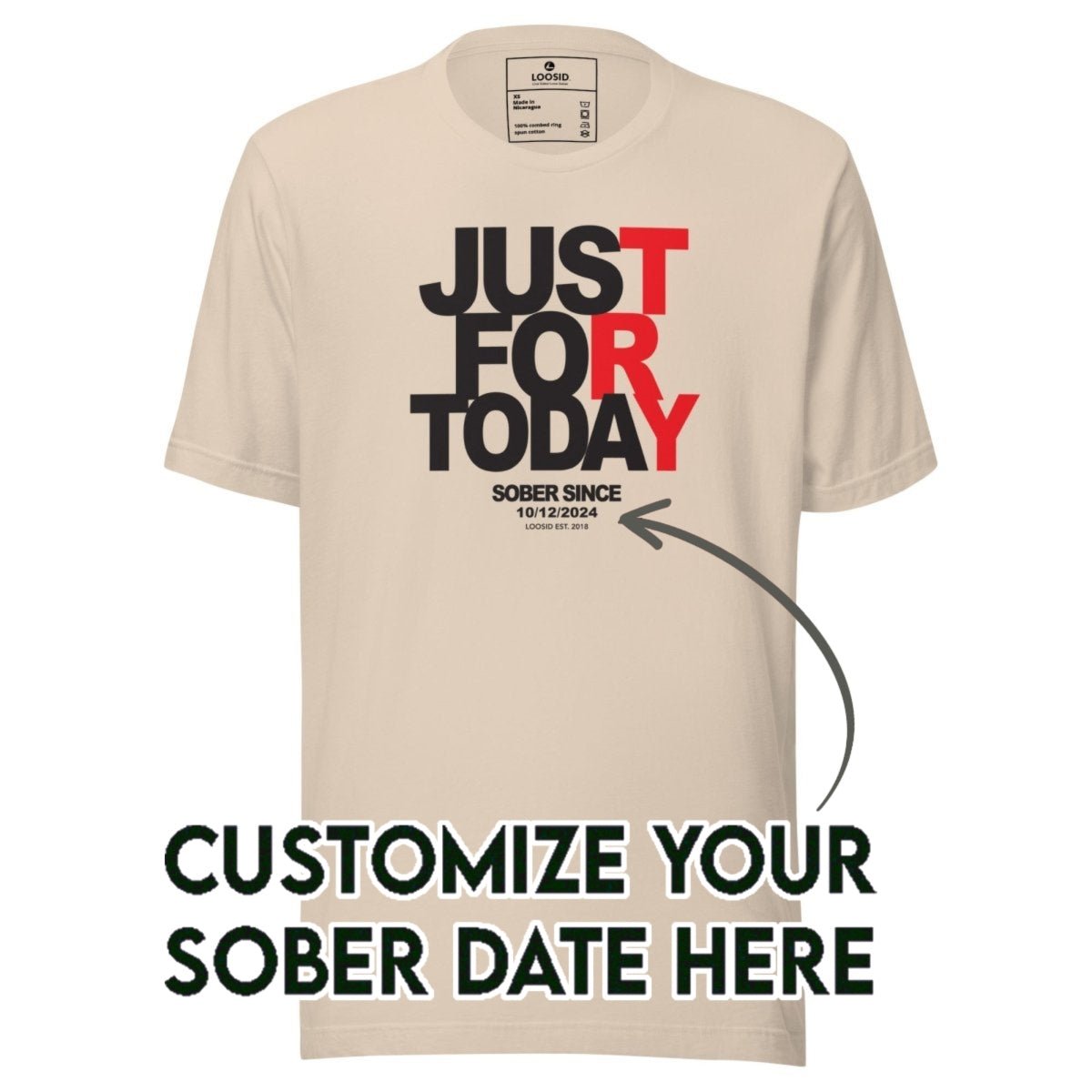 Sober T Shirt | Women's Just For Today