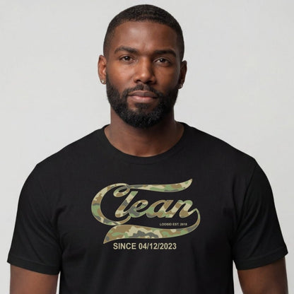 Clean T Shirt | Men's Clean Since Camo