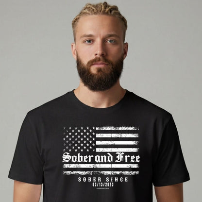 Sober T Shirt | Men's Sober and Free