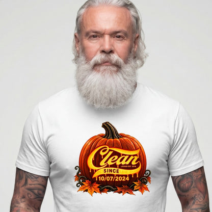 Clean T Shirt | Men's Clean Since Pumpkin