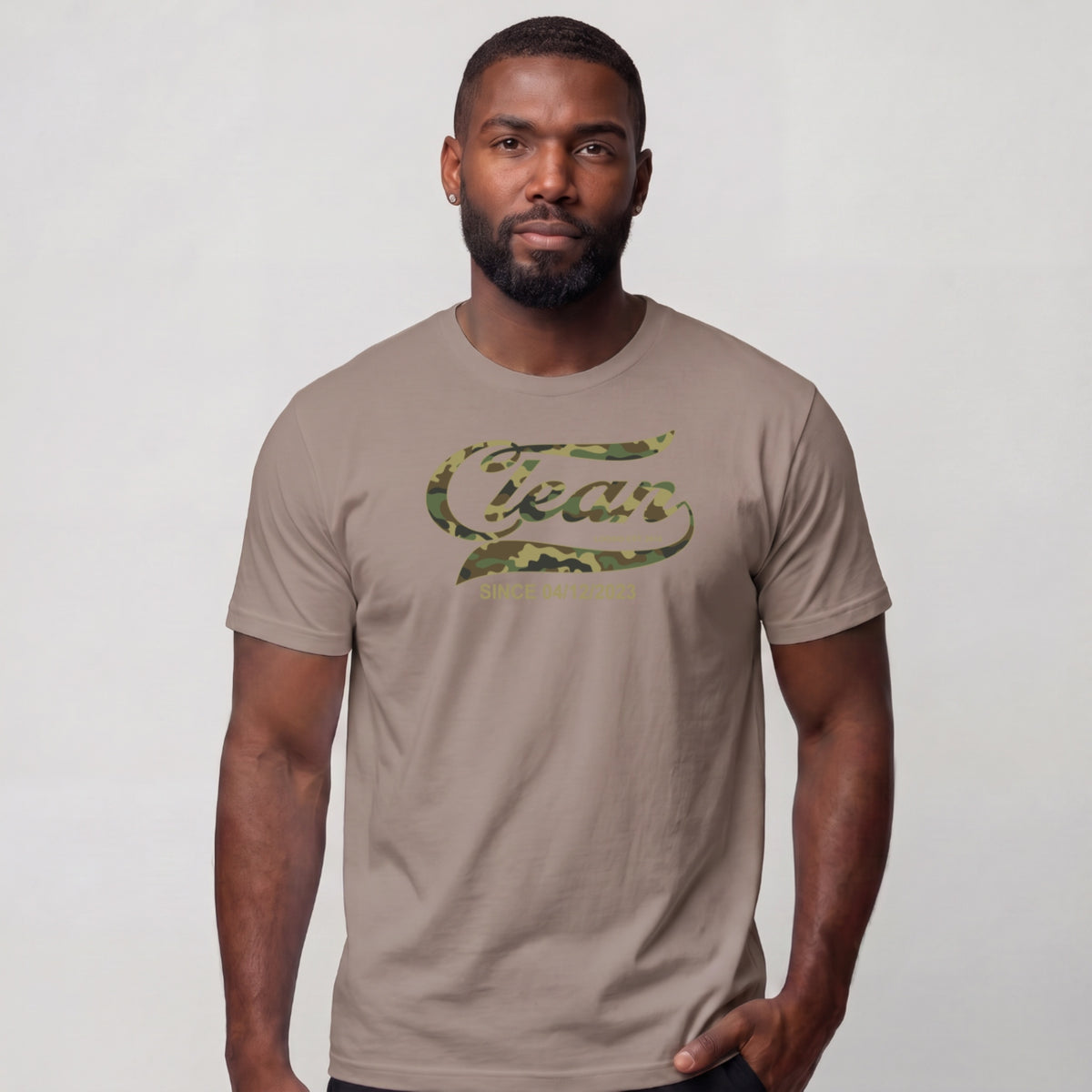 Clean T Shirt | Men's Clean Since Camo